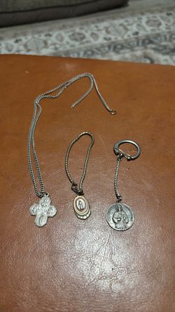 3 Religious medallions
