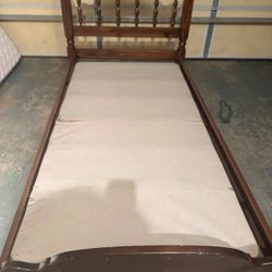 Free!!! Two Solid Wood Twin Beds 