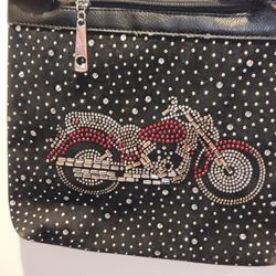 Rhinestone Bling Crossbody Purse