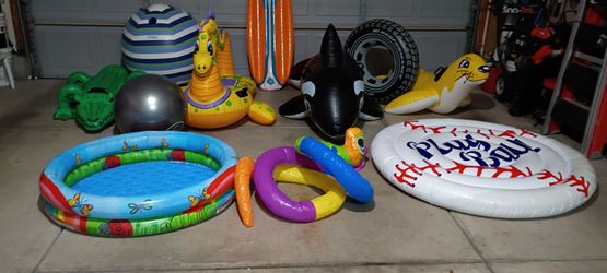 Blow up toys