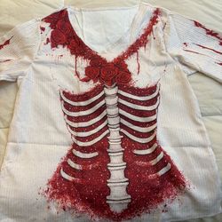 Women Skeleton Outfit Brand New 