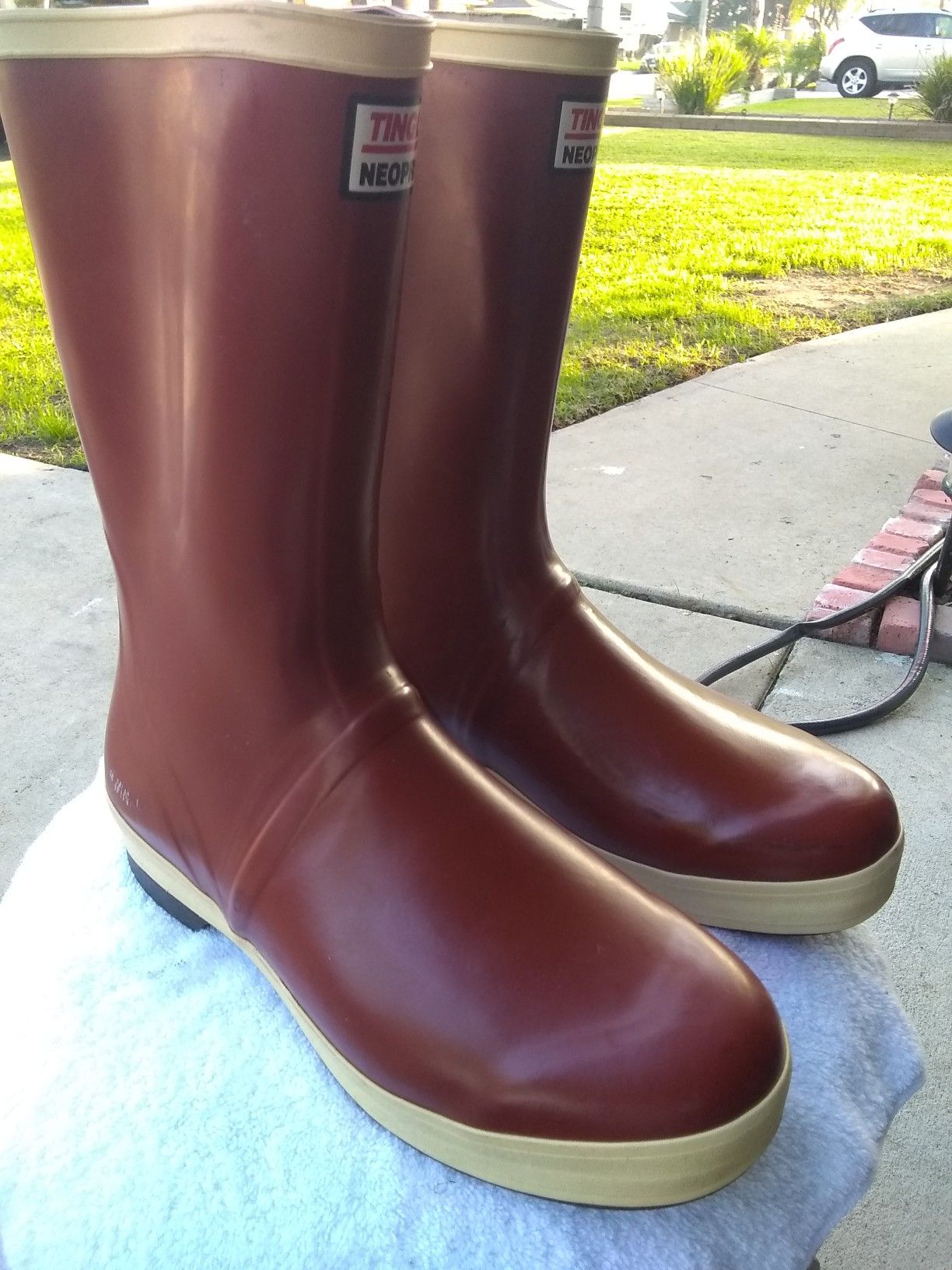 Rain boots work boots