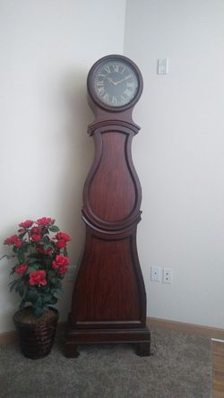BOMBAY Grandfather Storage Clock Tower (7Ft Tall)