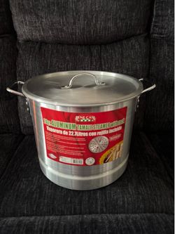 Bene Casa 24qt Aluminum Tamale Steamer with Rack