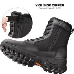 Maelstrom Men's Tactical Work Boots Size 8 wide