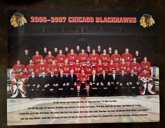 2006-2007 Chicago Blackhawks team photo