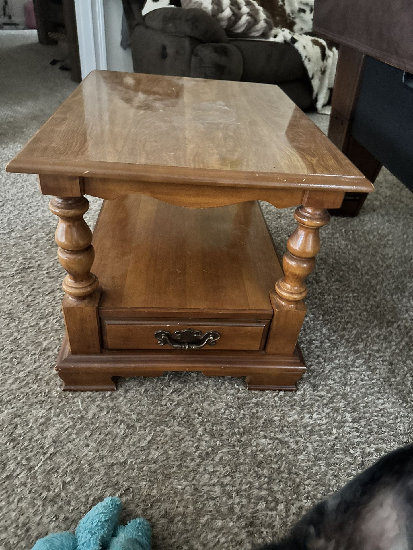 Wooden End table