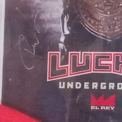 Lucha Underground El Rey TV Wrestling Items Only 60 To 80 Each Better Hurry Collectors Collection The TV Show Was Canceled Pentagon Autograph And Othe