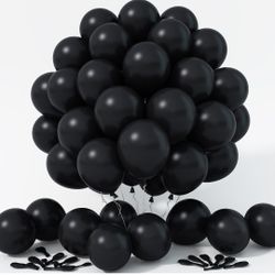 Hao Yuan Black Balloons (100 Pcs)