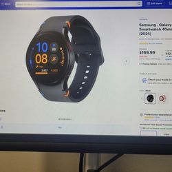 Samsung Galaxy Watch FE Smartwatch 40mm BT Black