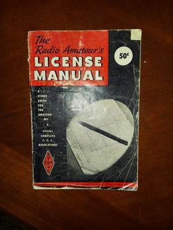 Vintage 1965 The Radio Amateur License Manual 