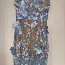 Floral Embroidered Maxi Dress - New