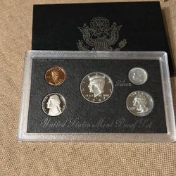1997 United States Mint Silver proof set 