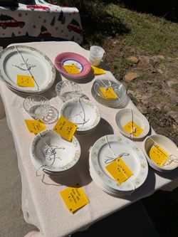 Various dishes