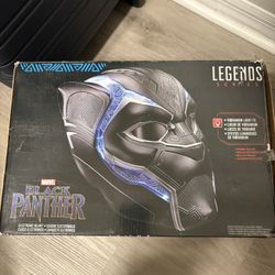 Marvel Legends Series Black Panther Electronic Helmet Avengers Infinity War NEW!