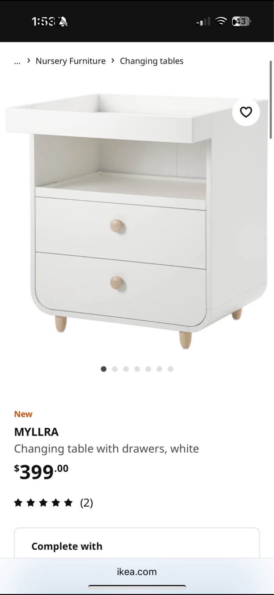 Changing Table