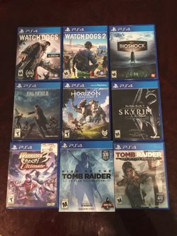 PS4 games