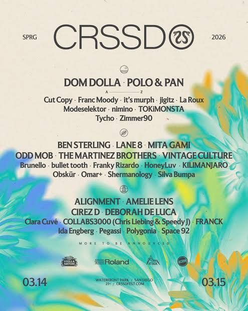 CRSSD 2-Day GA Ticket