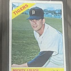 Mickey Lolich Detroit Tigers 1966 Topps