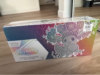 Pokemon Scarlet & Violet Prismatic Evolutions Super Premium Collection Sealed