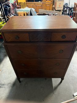 Antique Mahogany Tall dresser