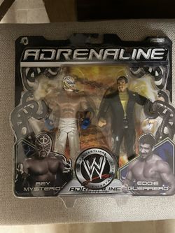 WWE Adrenaline 2 Pack Rey Mysterio And Eddie Guerrero