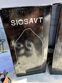 SIOSAVT Essential Oil Diffuser,Handcrafted Ceramic Diffuser for Home,Ultrasonic Cool Mist Air Diffuser(100ml)