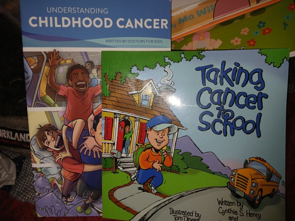 2 Kids Books Understanding Childhood Cancer & Taking Cancer To School