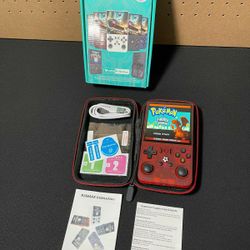 New R36 Max Retro Gaming Console, Retro Handheld Console 4.0'' Screen Linux System, 64G TF Card, Support 30+ Simulators, 4000mAh Rechargeable Portable