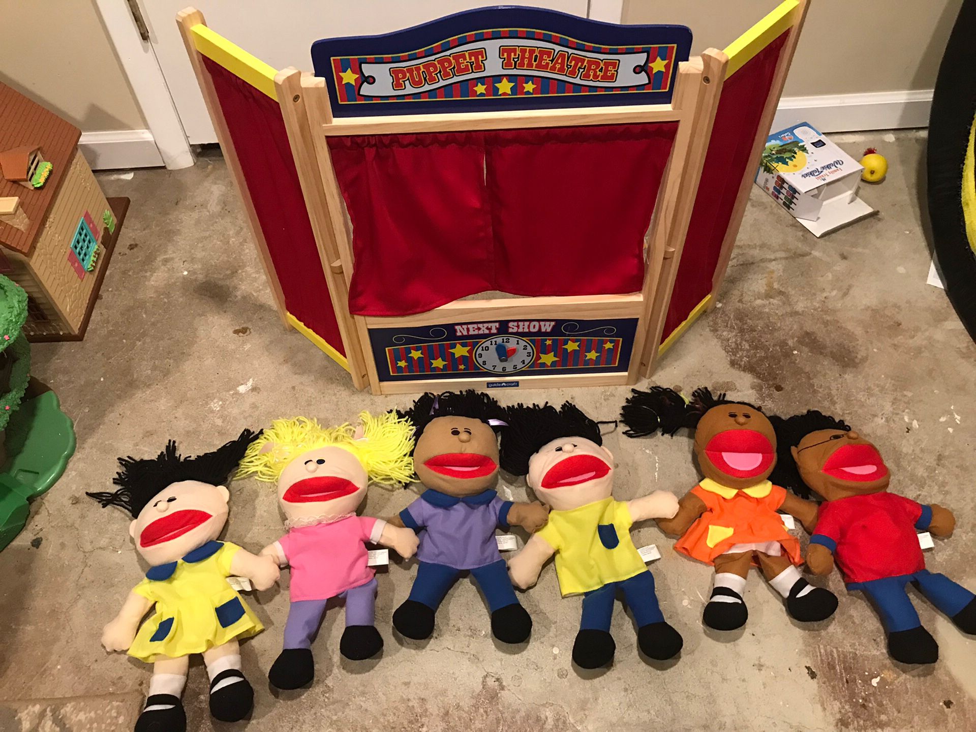 Puppet Theater With Puppets