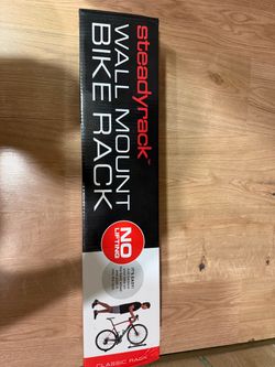 Wall mount bike rack
