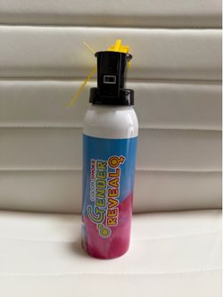 Gender reveal powder can BOY blue color