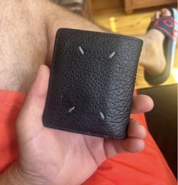 Maison Margiela Leather Wallet – Black