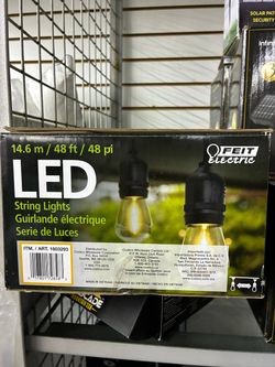 Feit electric 48 ft LED string lights