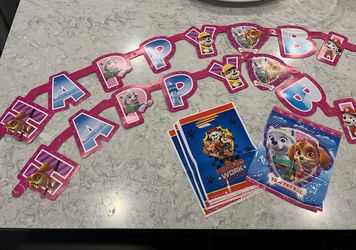 Paw Patrol Birthday Party Supplies