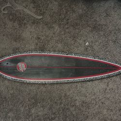 Santa Cruz 9.5 pintail longboard