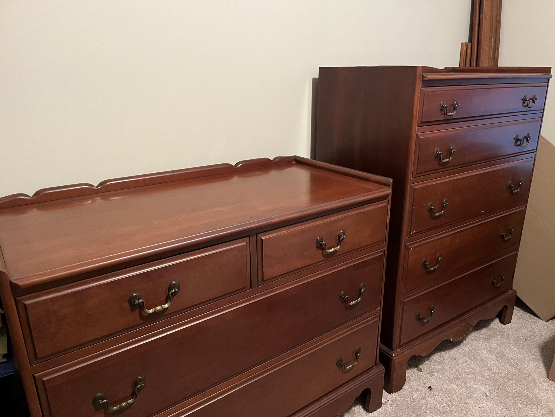 Antique Cherry Bedroom Set for Sale in Cary, NC OfferUp