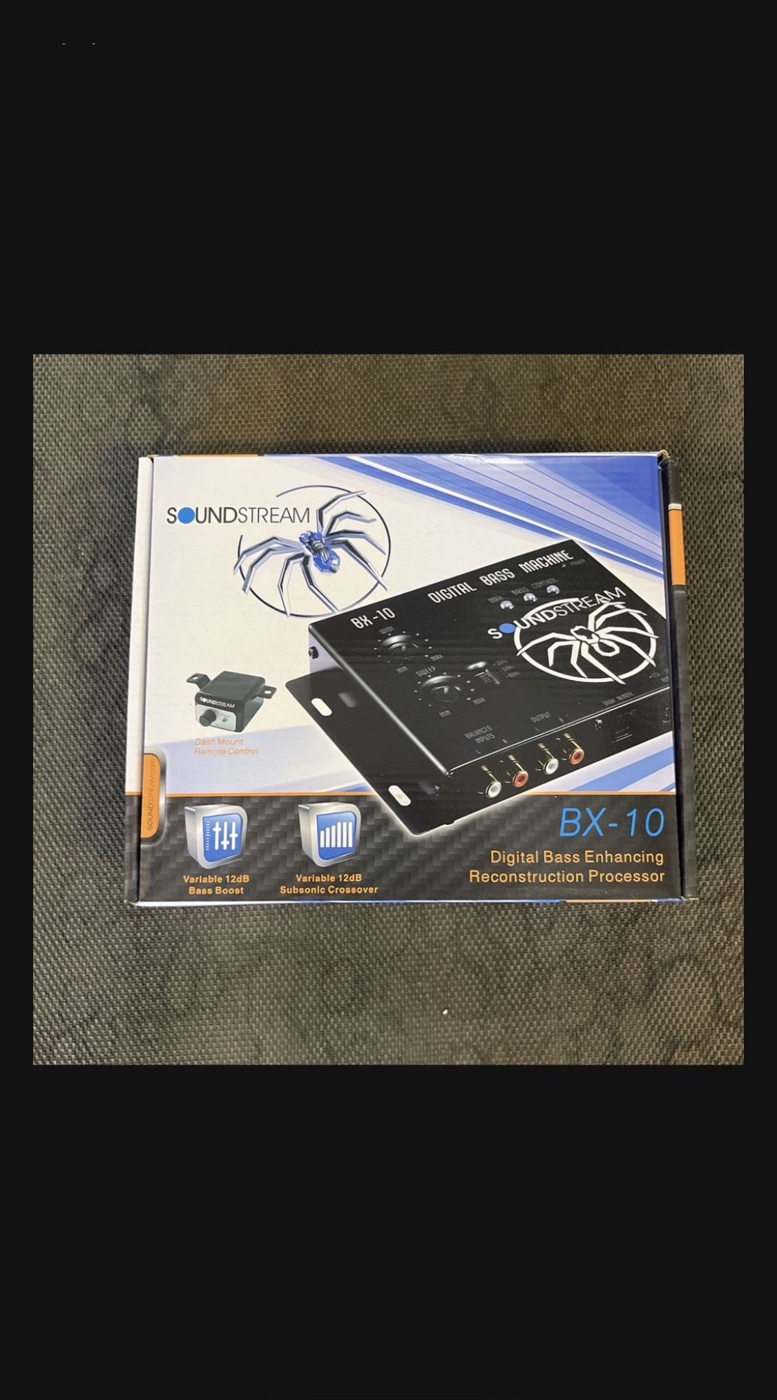 Soundstream Bass Epicenter BX-10 Processor Comes With Bass Knob