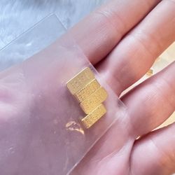 Tiny Gold Squares Coins