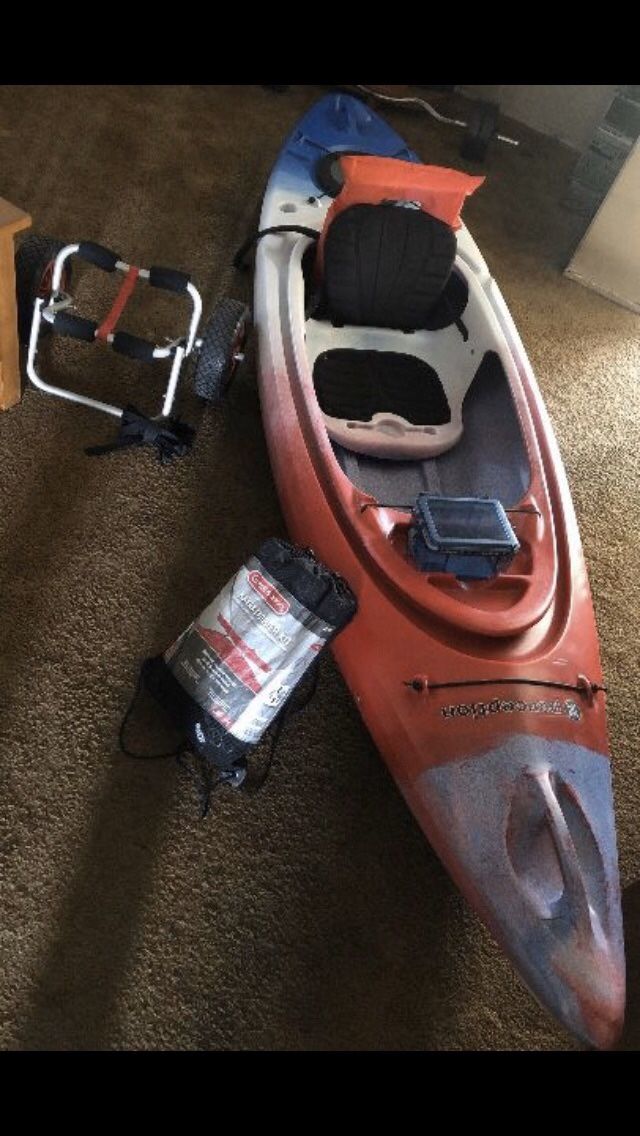 Perception swifty 9.5DLX kayak package!!!