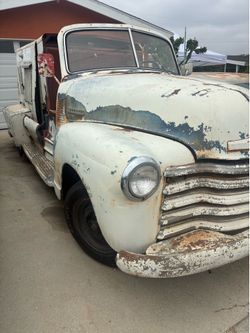 1950 Chevy 1/2 ton short bed ice cream truck