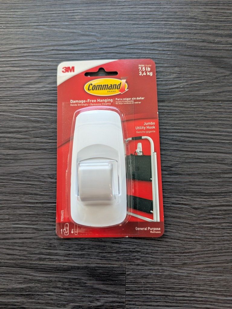 3M Jumbo Utility Hook - New