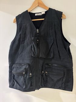 Eighteen East Black Reversible Vest