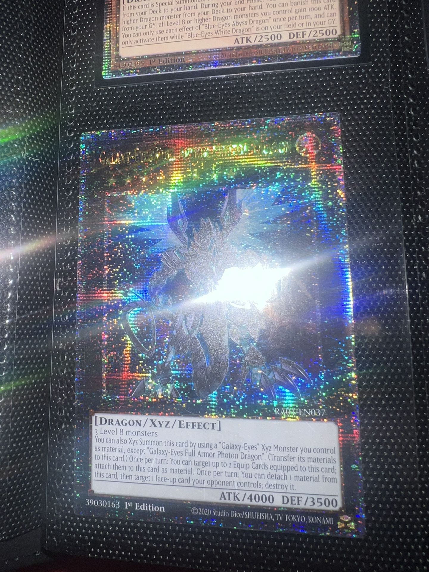 Quarter Century Secret Rare Galaxy-Eyes Full Armor Photo Dragon