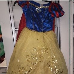 Disney Snow White Princess Dress Size 8