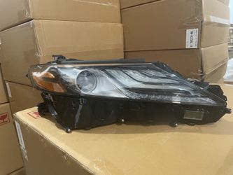 Black Housing Full LED Headlight For 2021 2022 2023 Toyota Camry XLE XSE
