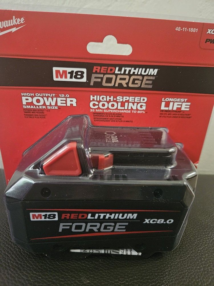 MILWAUKEE M18 RED LITHIUM XC8.0