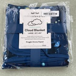 Little Sleepies Firefly Glow Large Cloud Blanket Bamboo Viscose