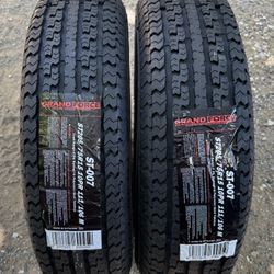 Grandforce ST205/75/15  (2) New Tires  10ply