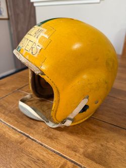 Vintage 1950s Leather Football Helmet
